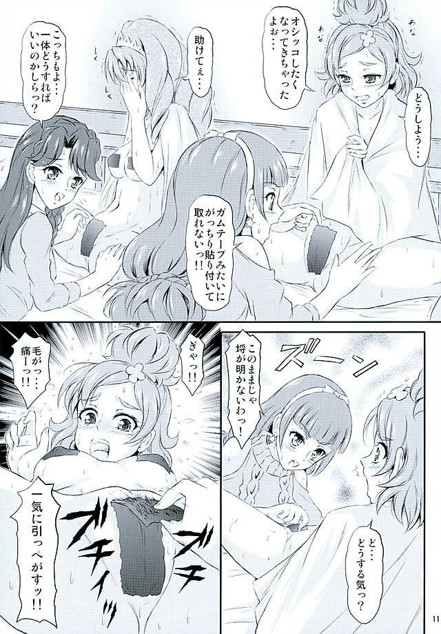 (C89) [Himitsu Doyoubi (Matsutaka Zon)] Pretty na Store Gentei Yakinori (Go! Princess PreCure) - Page 12