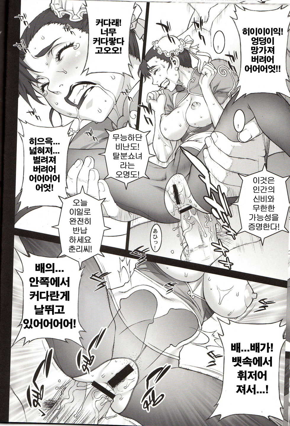 (C76) [Motchie Kingdom (Motchie)] Fushigi no Kuni ～Adventures in Wonderland～ (Street Fighter) [Korean] - Page 13