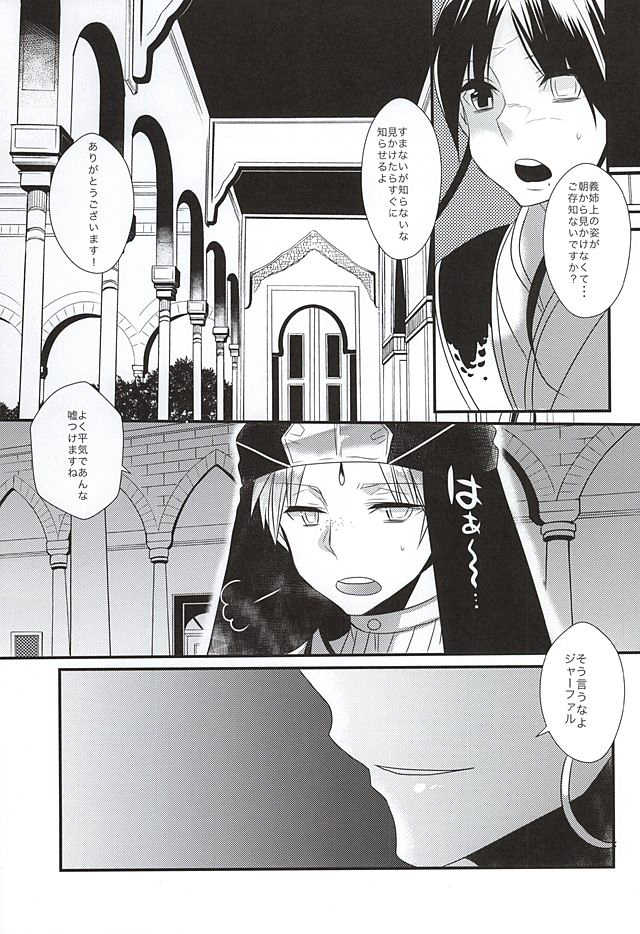 (SC2015 Autumn) [Mamedaifukuya (Mameko)] Sindria Taizaichuu ni Himegimi o Choukyou Shitemita (Magi: The Labyrinth of Magic) - Page 22