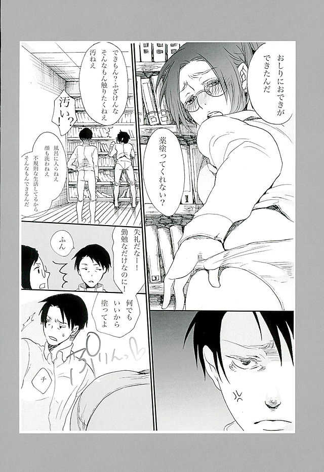 (C89) [Aimy (Satsuki)] Kare Kanojo ka Sono Hoka ka (Shingeki no Kyojin) - Page 17