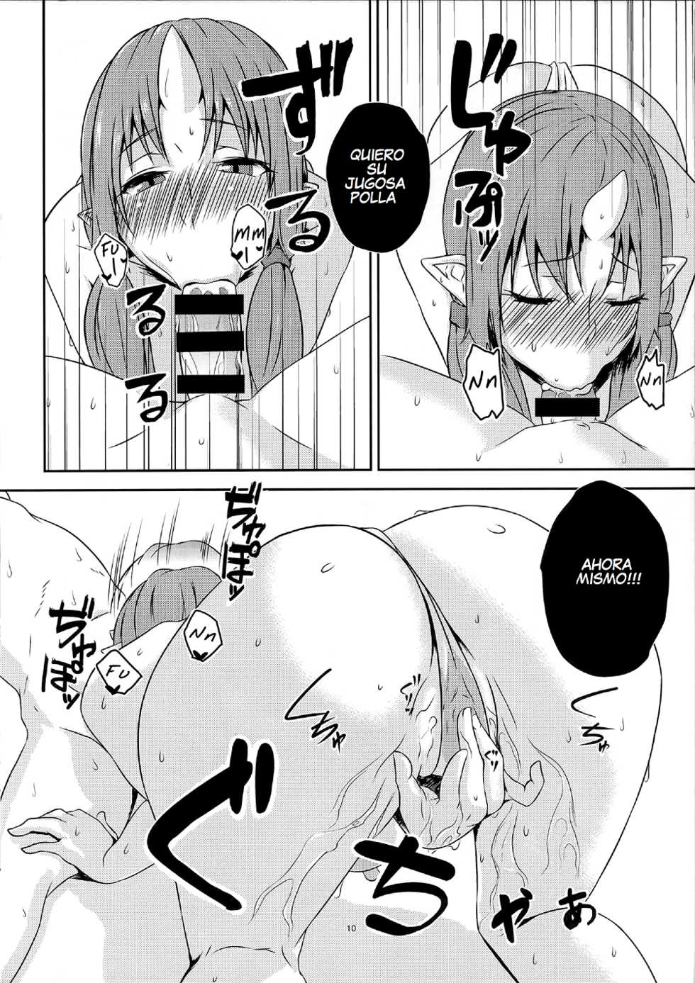 (C85) [Obumanjuu (obmas)] Onikurashi | Living with an Oni [Spanish] [Black Zero] - Page 9