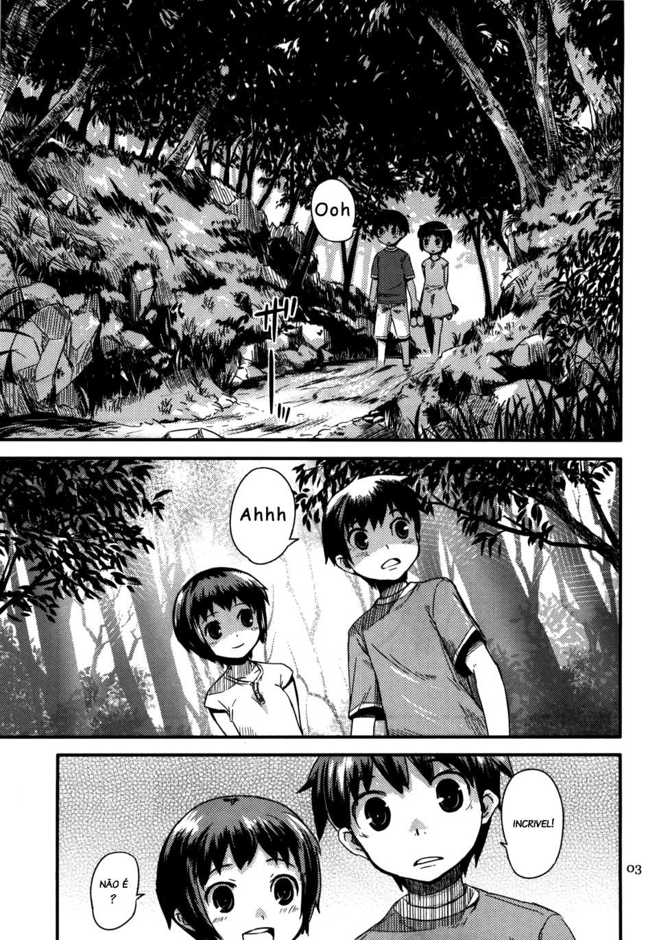 (COMITIA85) [ponz.info (Ponz)] Zoku Natsuyasumi - Summer Vacation 2 [Portuguese-BR] [ShotaconInfinite] [Decensored] - Page 3