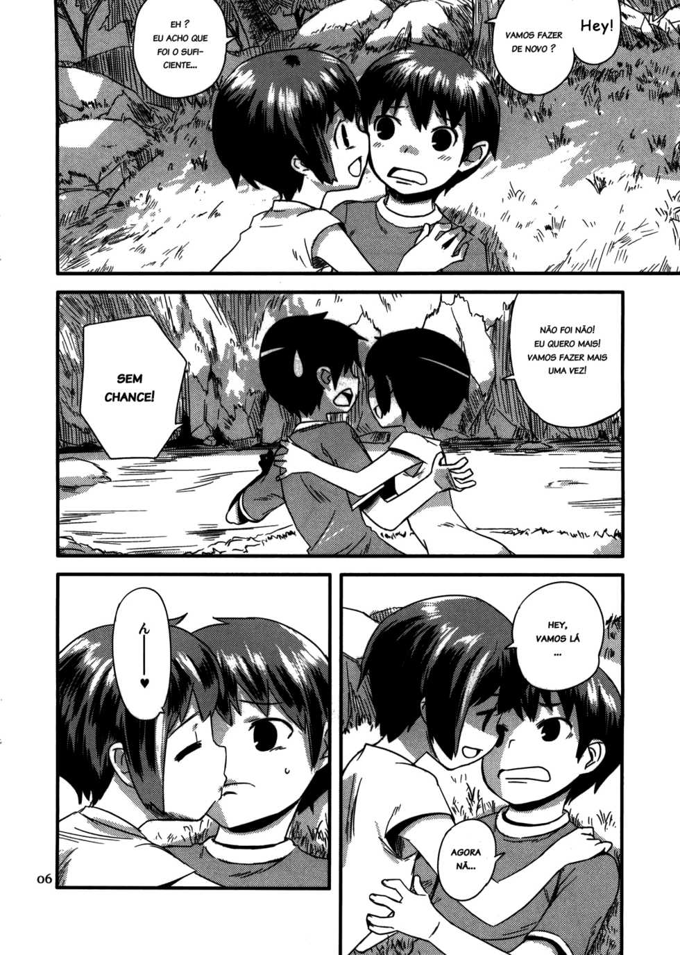 (COMITIA85) [ponz.info (Ponz)] Zoku Natsuyasumi - Summer Vacation 2 [Portuguese-BR] [ShotaconInfinite] [Decensored] - Page 6
