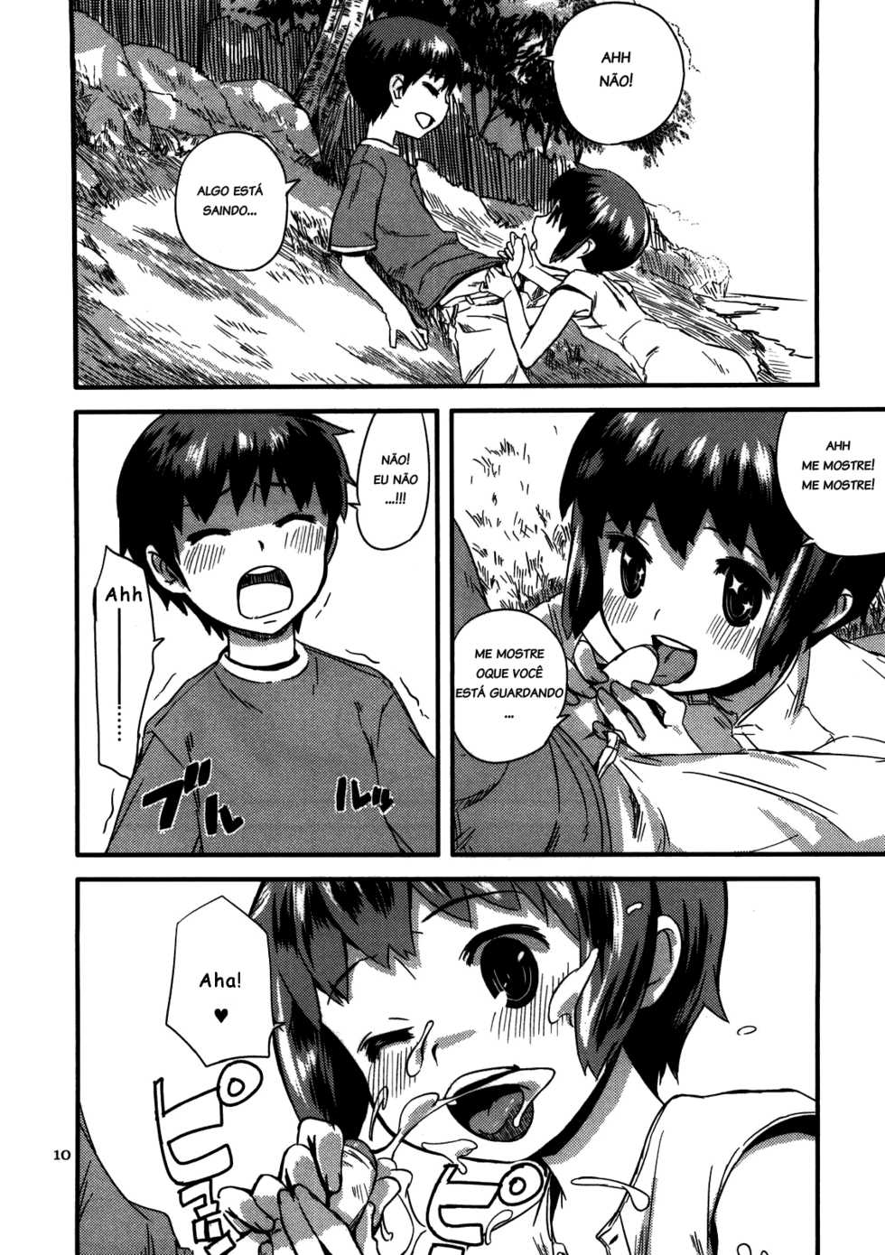 (COMITIA85) [ponz.info (Ponz)] Zoku Natsuyasumi - Summer Vacation 2 [Portuguese-BR] [ShotaconInfinite] [Decensored] - Page 10