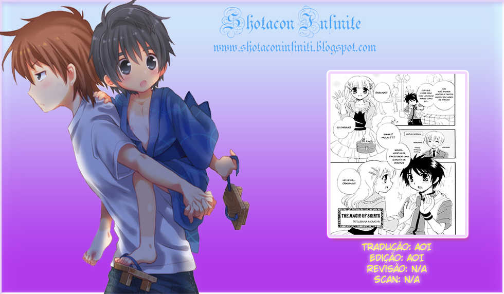 [Tachibana Momoya] Skirt no Mahou | The Magic of Skirts (Shounen Shikou Seires  Josou Special) [Portuguese-BR] [ShotaconInfinite] - Page 18