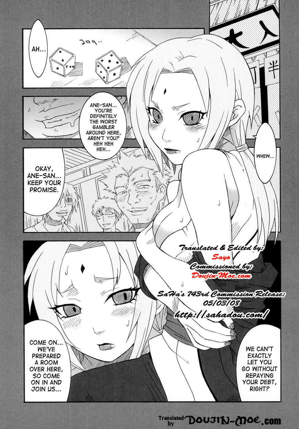 (C66) [MGW (Isou Doubaku)] Q.N.T.2 - Queen Ninja Tsunade 2 (Naruto) [English] [SaHa] - Page 5