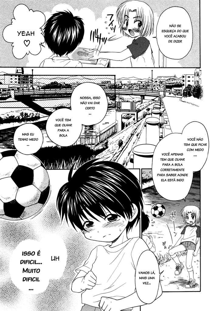 [Yamano Kitsune] Kimi Ni Muchuu! (Shounen Ai no Bigaku 9 The Bokura no Undoukai) [Portuguese-BR] [ShotaconInfinite] - Page 5