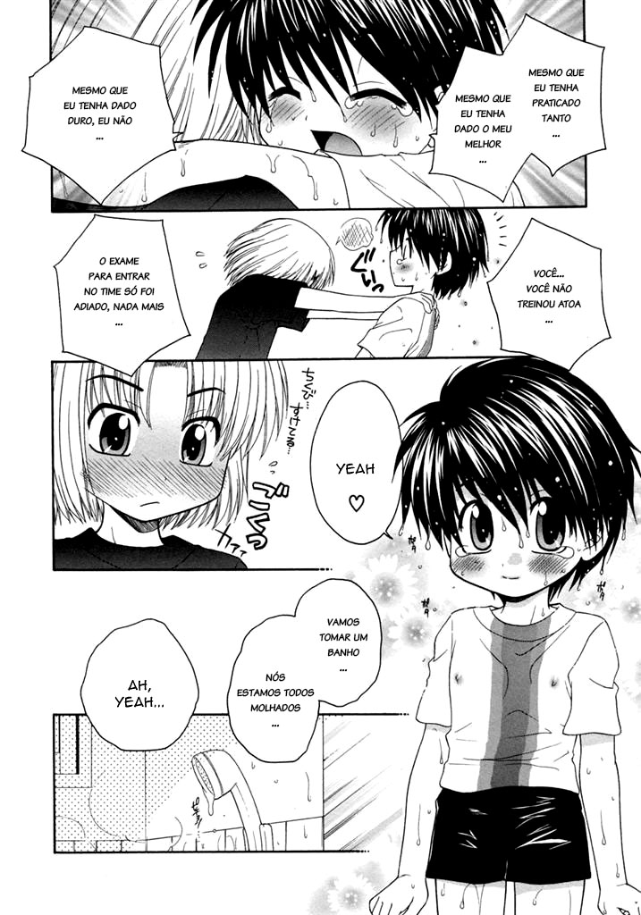 [Yamano Kitsune] Kimi Ni Muchuu! (Shounen Ai no Bigaku 9 The Bokura no Undoukai) [Portuguese-BR] [ShotaconInfinite] - Page 8