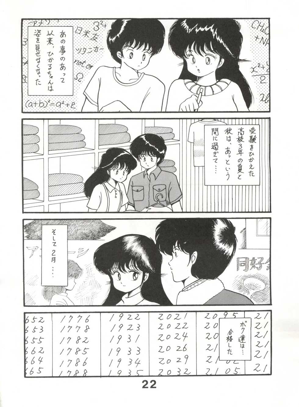 (C35) [Studio Tamo (Daikyojin)] Orange PonPonPon (Kimagure Orange Road) - Page 21
