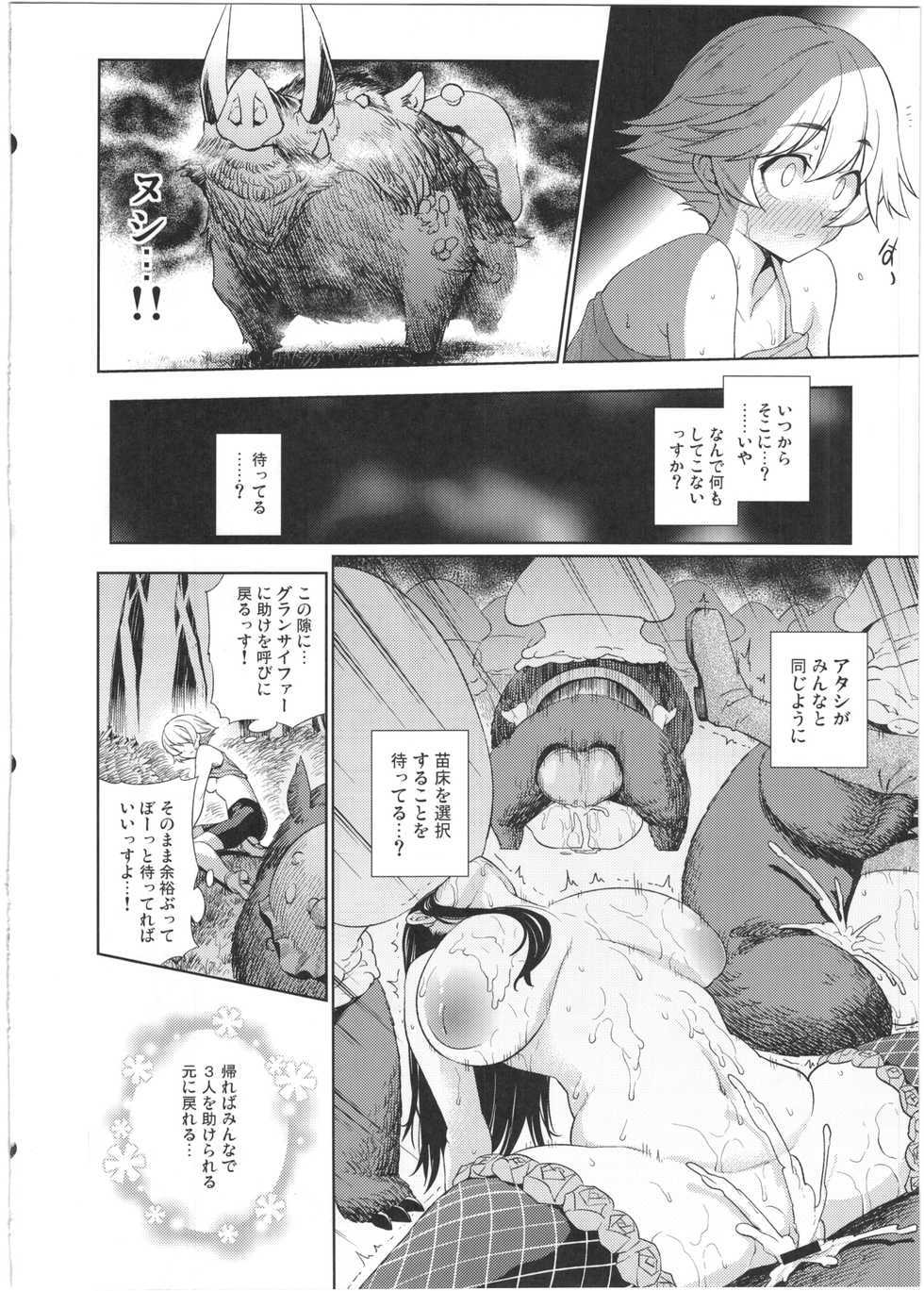 (C89) [Yukikagerou (KANZUME)] Naedoko Kuppuku Happy End (Granblue Fantasy) - Page 14
