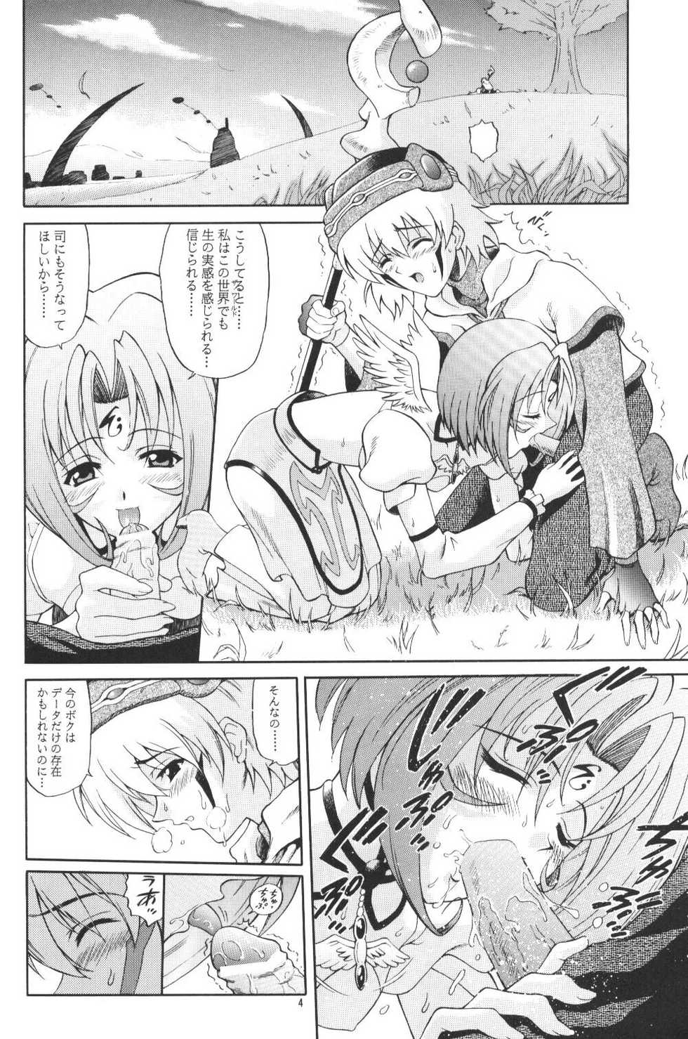 (C62) [GUST (Harukaze Soyogu)] Little Wing (.hack//SIGN, Noir) - Page 4