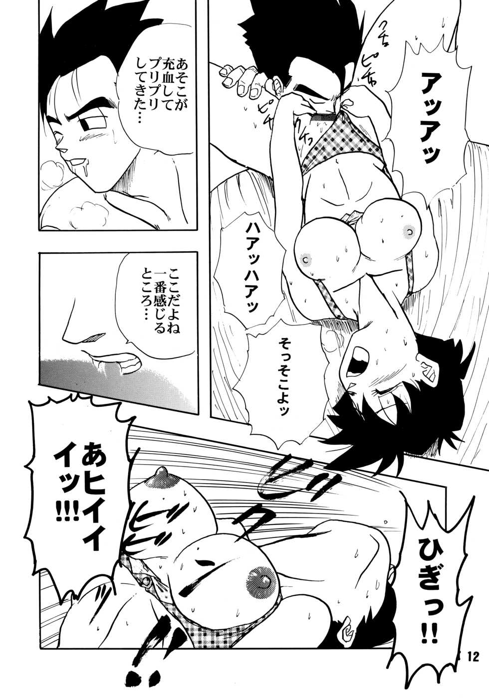 (C51) [Chirigami Goya, Fusuma Goten (Shoji Haruko)] ZZZ (Dragon Ball Z) - Page 12