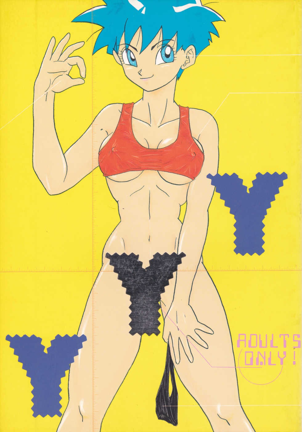 (C48) [Chirigami Goya, Fusuma Goten (Shouji Haruko)] YYY (Dragon Ball Z) - Page 1