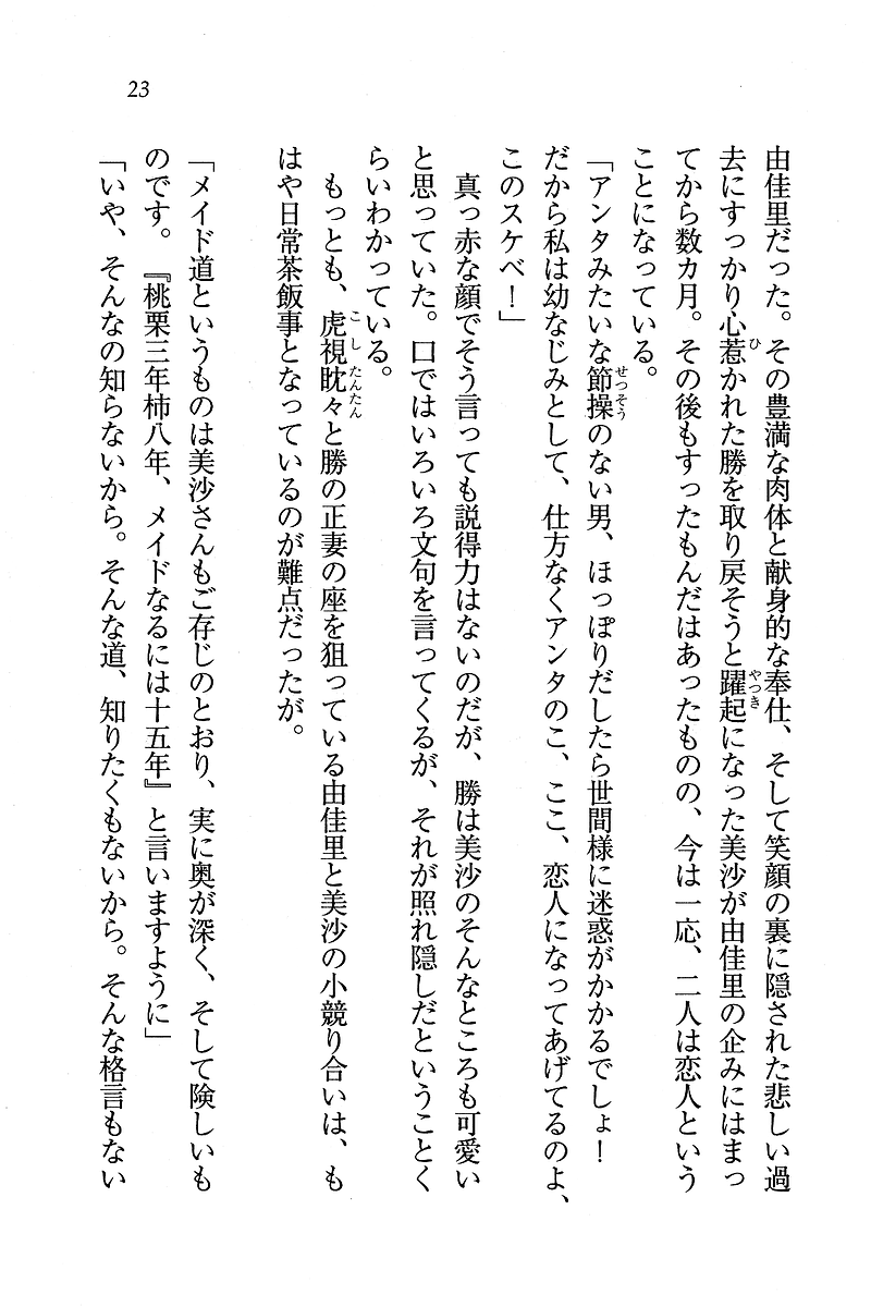 [Aohashi Yutaka, Pochi Katou] Maid Narimasu! ~ Oshioki - Page 23