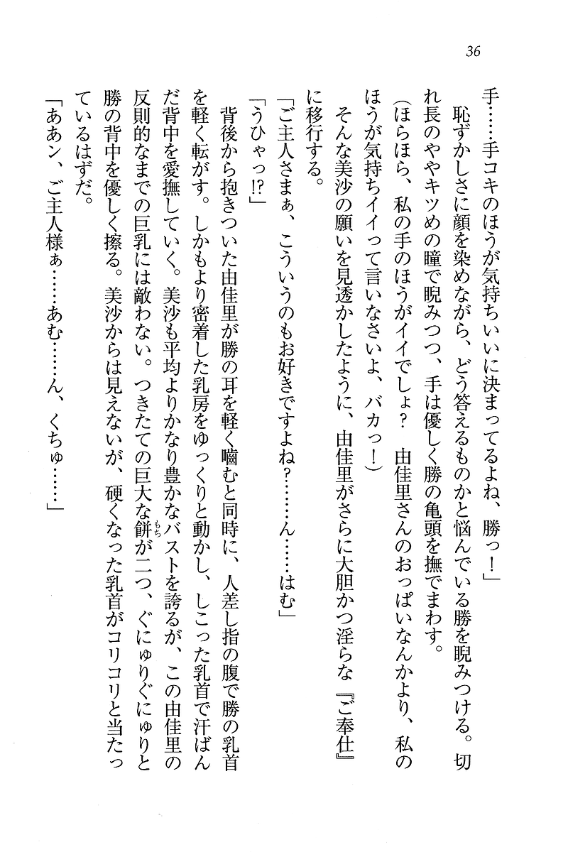 [Aohashi Yutaka, Pochi Katou] Maid Narimasu! ~ Oshioki - Page 36