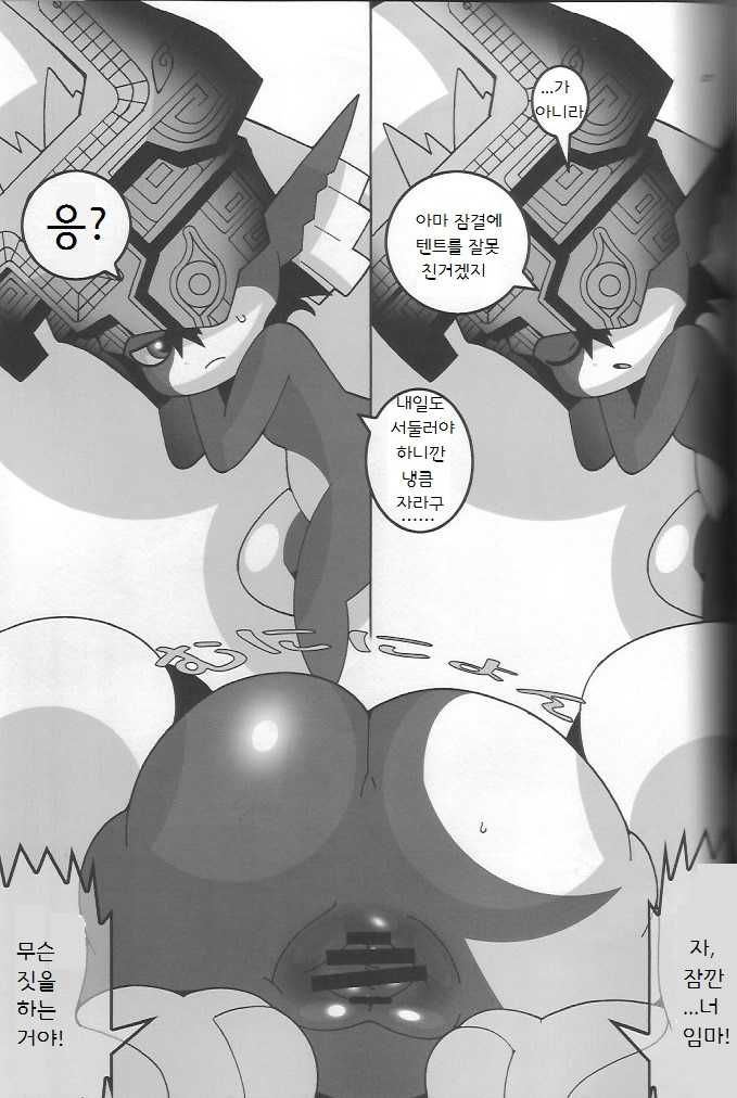 (C89) [Ueda-san. (Kaname.)] Midonatoon (The Legend of Zelda) [Korean] [lwnd] - Page 6