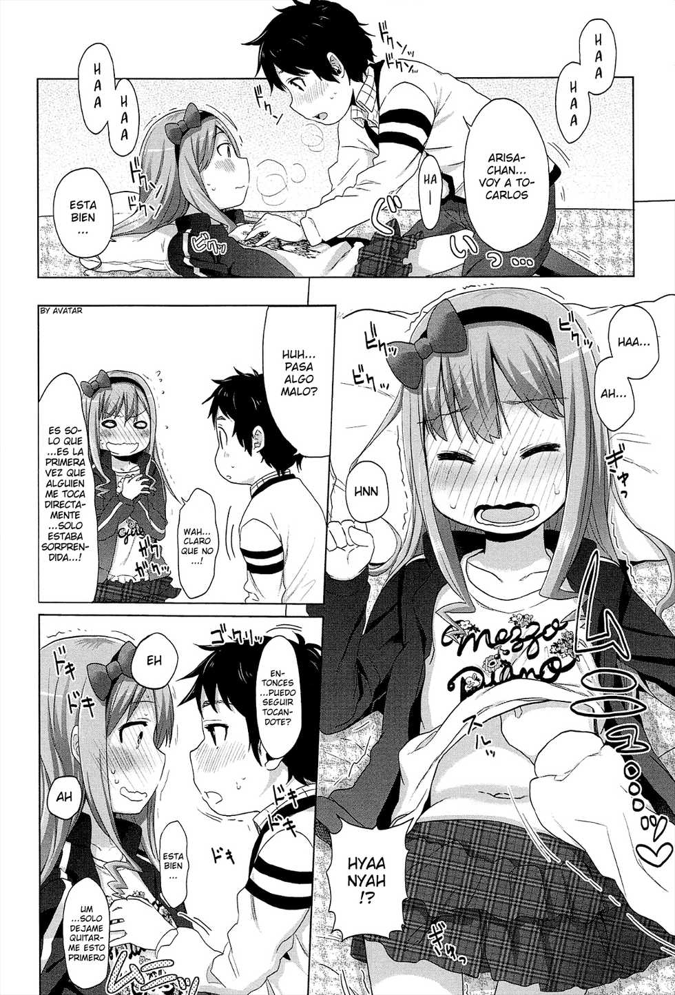 [Arekusa Mahone] Sweet LIAR | Dulce Mentira (Sweet Milk Parfait) [Spanish] [Avatar-kun] - Page 10