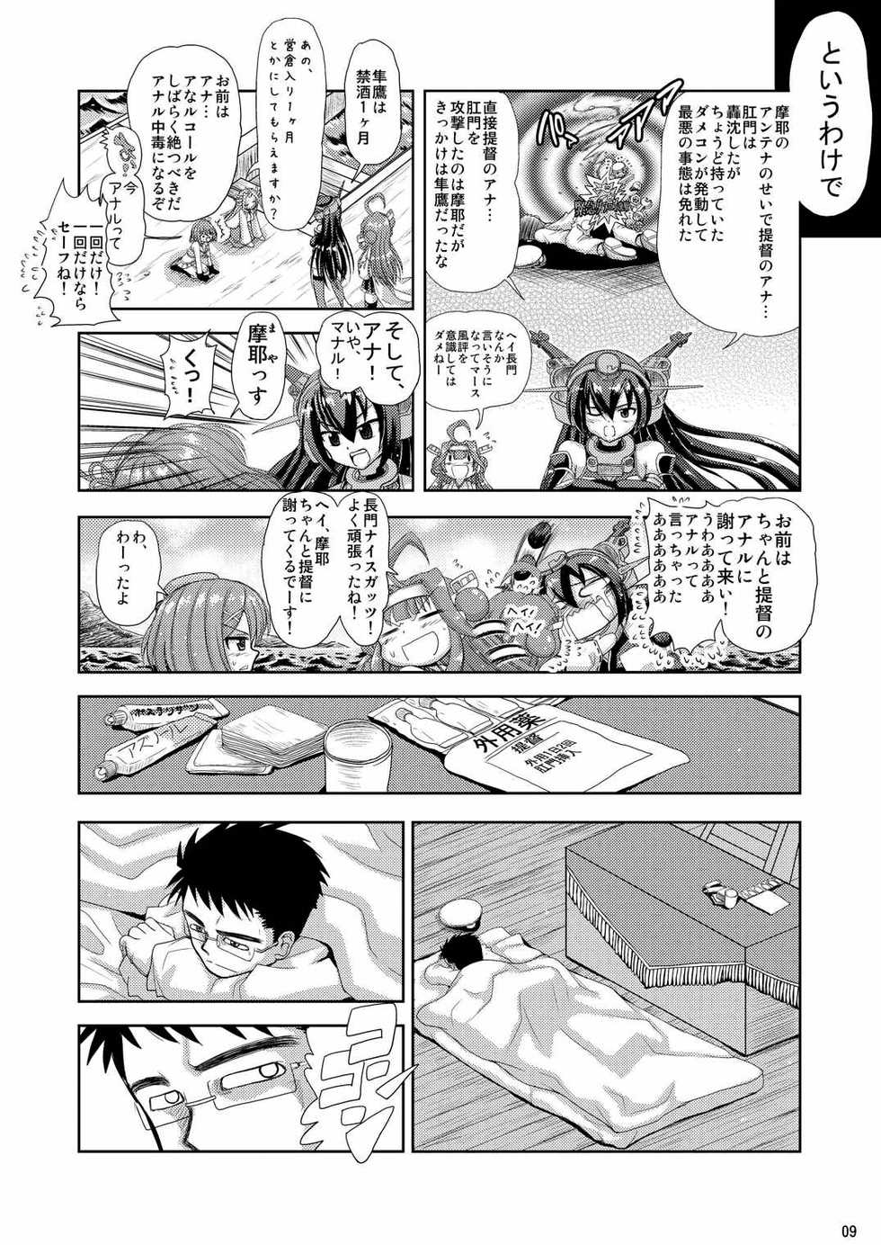 [Senbon Knock Zadankai (Inaba Fuyuki)] Eeh!? Maya-sama te "Ta Iku Banchou" Nandesuka!? (Kantai Collection -KanColle-) - Page 8