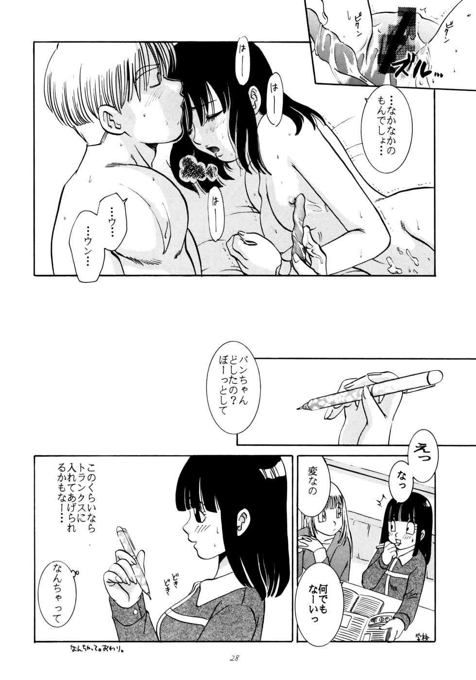 [Chirigami Goya, Fusuma Goten (Shoji Hariko, Kuri)] Wakayo (Dragon Ball GT) - Page 28