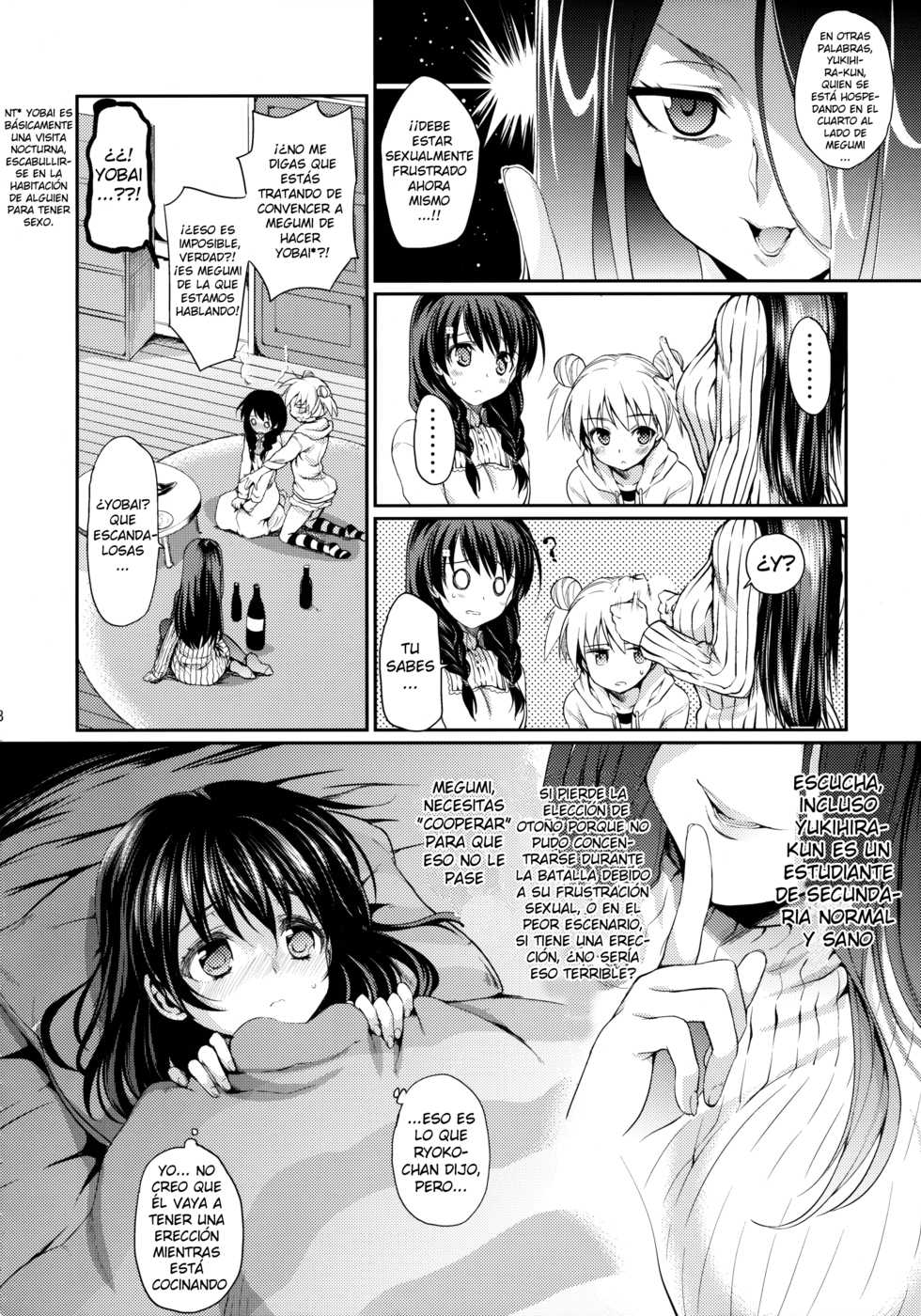 (C87) [Hirusuta (Taira Kosaka)] Houkago Hospitality (Shokugeki no Soma) [Spanish] [Tamo Fansub] - Page 7