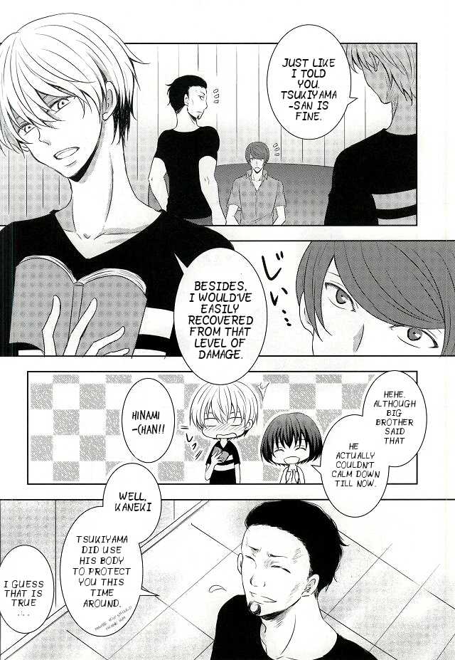 (Tokyo Shock 2) [Accel Plus (Yamori)] Me wa Kuchi Hodo ni Mono o Iu | Your eyes say more than your lips (Tokyo Ghoul) [English] [PTchan] - Page 8