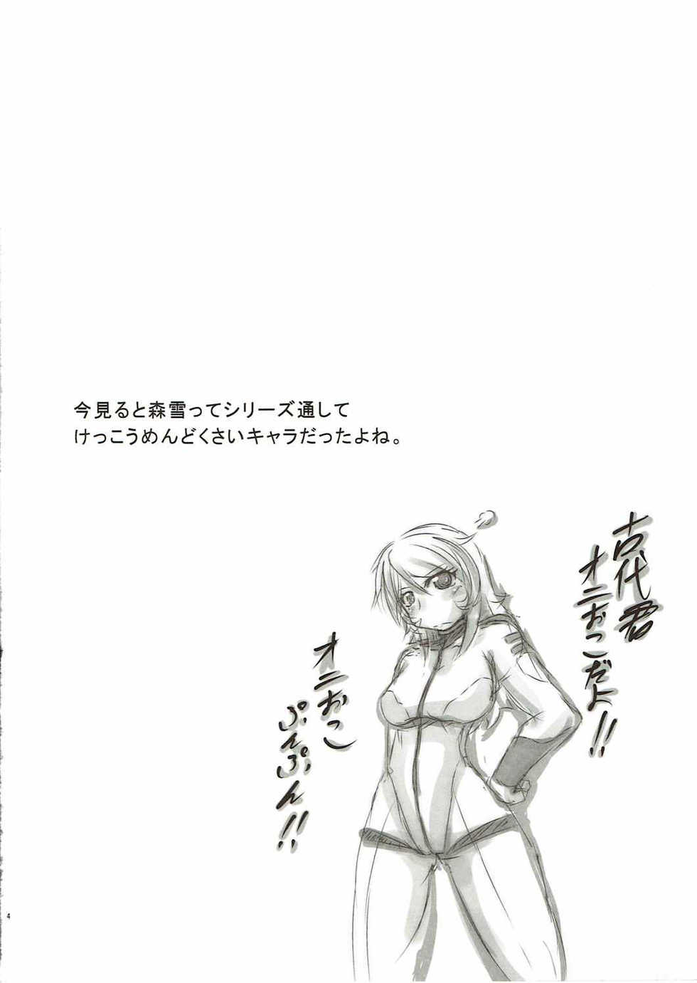 (COMIC1☆7) [Teraoka Digital Works (Endou Tatsumi)] Jinrui Metsubou Made Ato ○○! (Space Battleship Yamato 2199) - Page 3