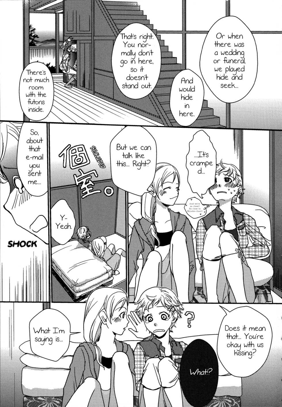 [Kitao Taki] Itoko Doushi | Cousins (Shiro Yuri -Girls Love Paradise-) [English] [Yuri Project] - Page 7