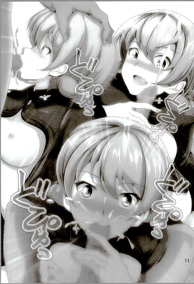 (SHT2016 Haru) [Otokojuku (Nanashi Noizi)] PROVERB OF DARJEELING (Girls und Panzer) - Page 10