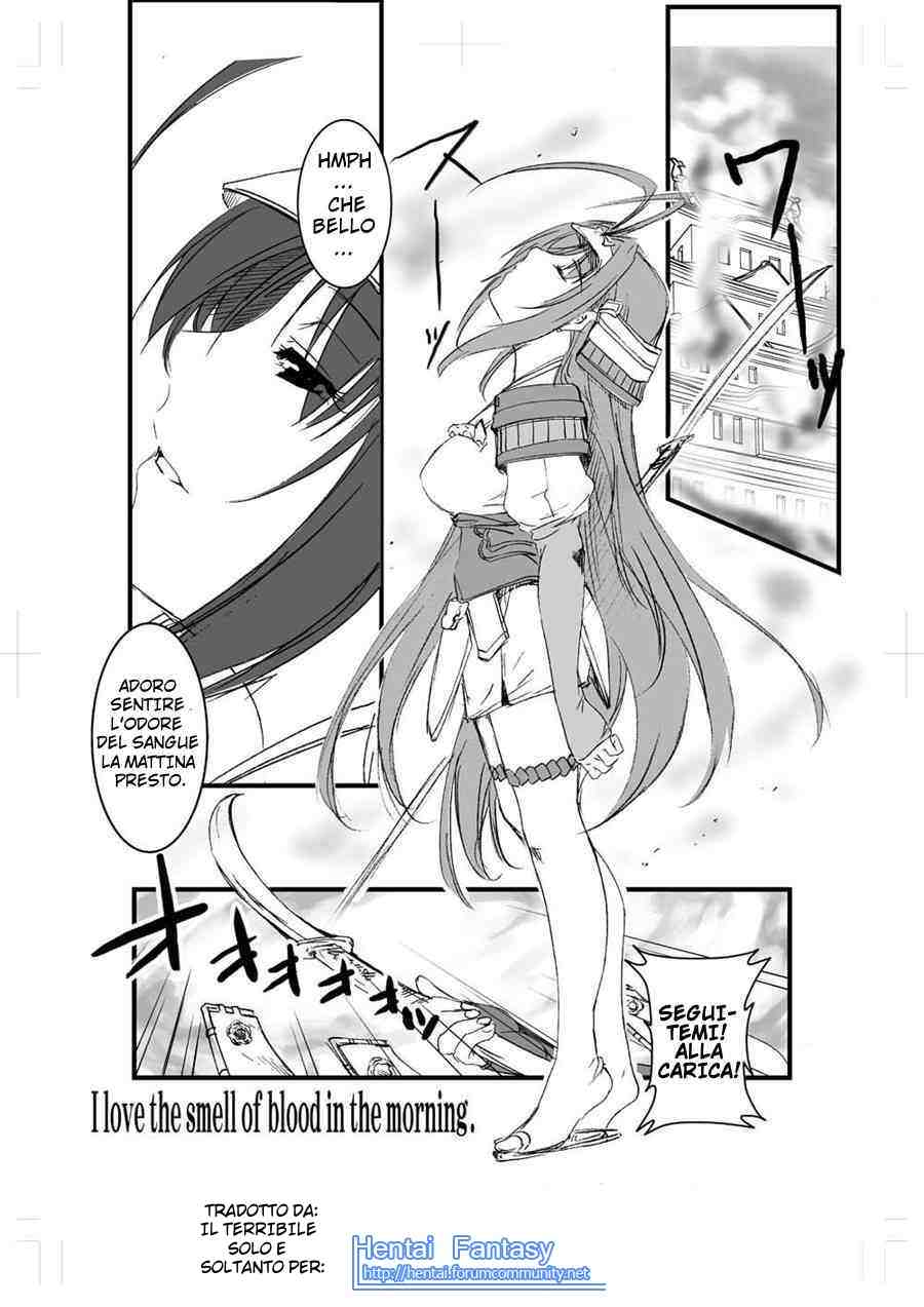 (C75) [Haiiro Koubou (Amano Kazumi)] Ten to Sen + Omake (Rance) [Italian] [Hentai Fantasy] - Page 23