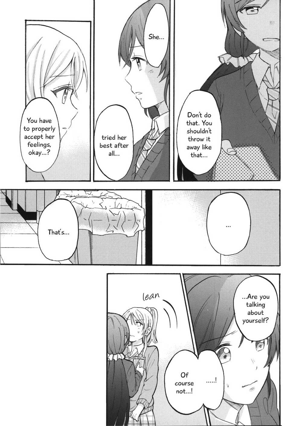 (Bokura no Love Live! 7) [mushiyaki!! (Kanbayashi Makoto)] Dame Dame! My Darling | My Useless Useless Darling (Love Live!) [English] {Seiyuuri & Rexbandit} - Page 17