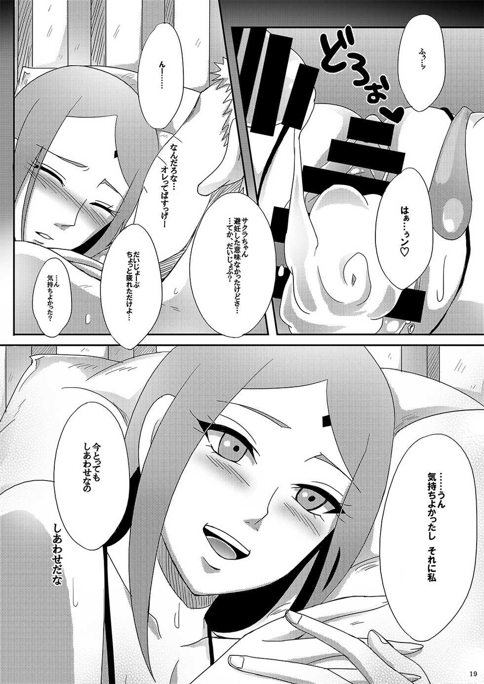 (C88) [Pucchu (Echigawa Ryuuka)] NaruSaku Gaiden (Naruto) - Page 18