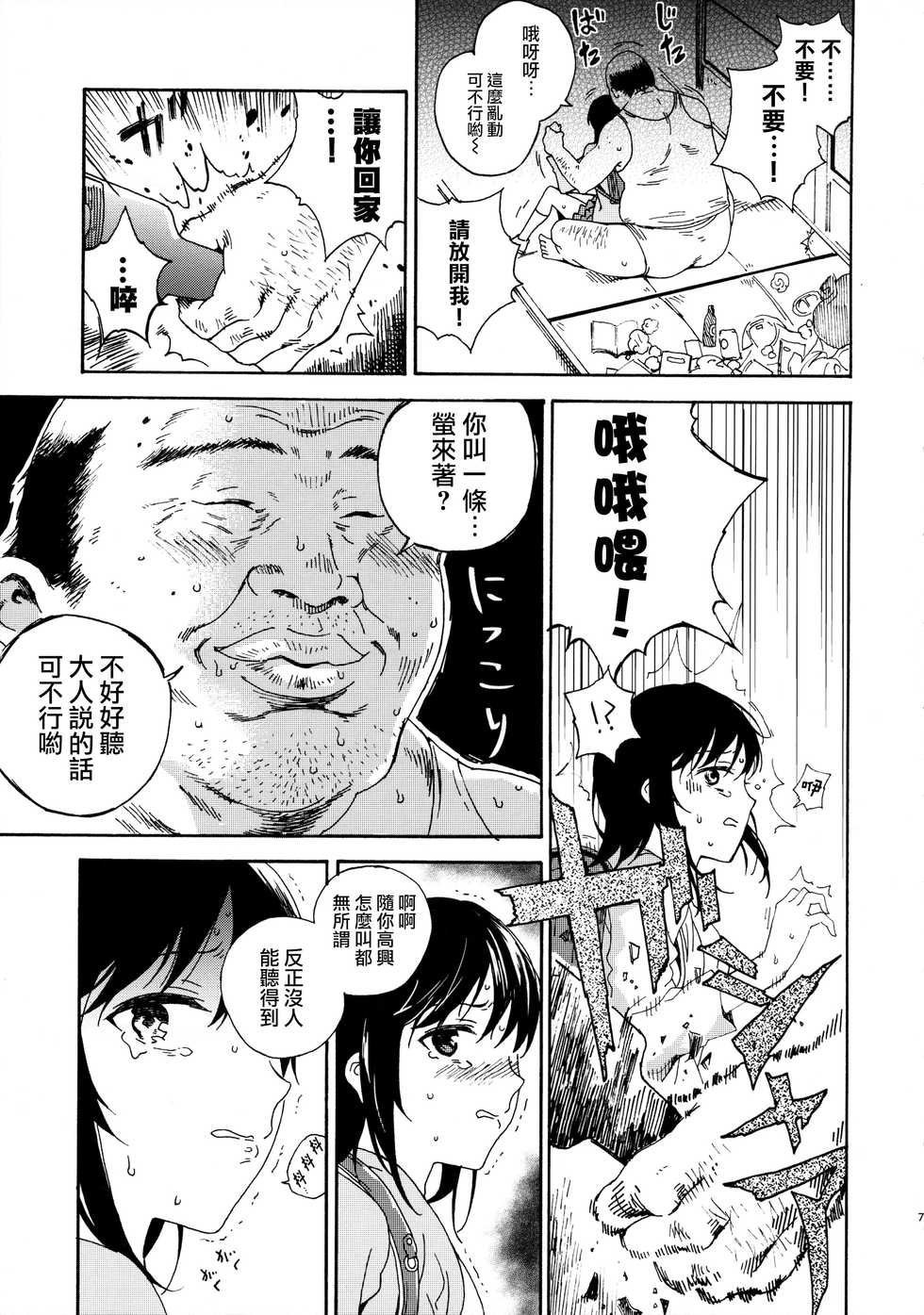 (C89) [Nankotsu Age Rice (Kyo1)] Jian Biyori (Non Non Biyori) [Chinese] [無毒漢化組&蘿莉保護協會] - Page 6