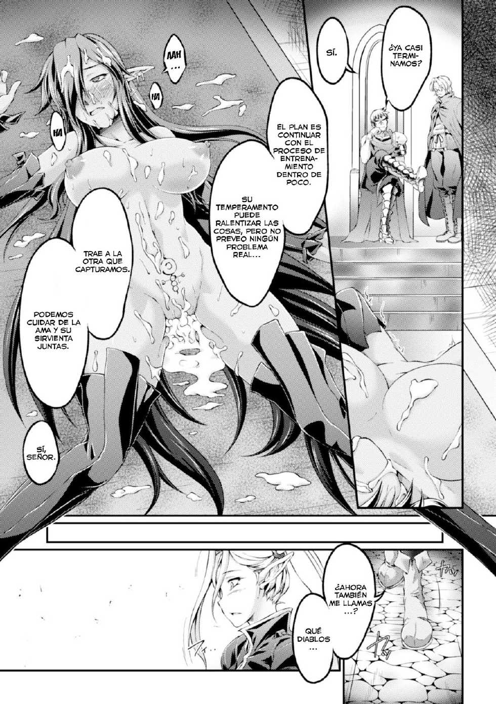 [Ootsuki Wataru] Kuroinu ~Kedakaki Seijo wa Hakudaku ni Somaru~ THE COMIC Capítulos 1-7 [Español] =Mr.MPD= - Page 19