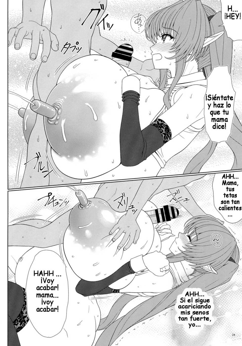 (C87) [Shoujo Kousaku (eltole)] El toiu Shoujo no Monogatari X3 | Historia de una Elfa X3 [Spanish] [V] - Page 23