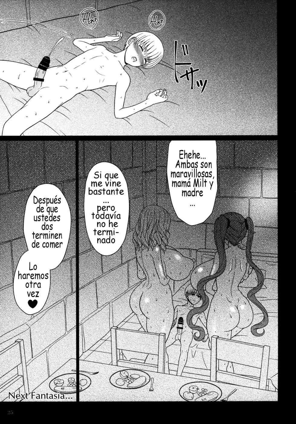 (C89) [Shoujo Kousaku (eltole)] El toiu Shoujo no Monogatari X5 | Historia de una Elfa X5 [Spanish] [V] - Page 24