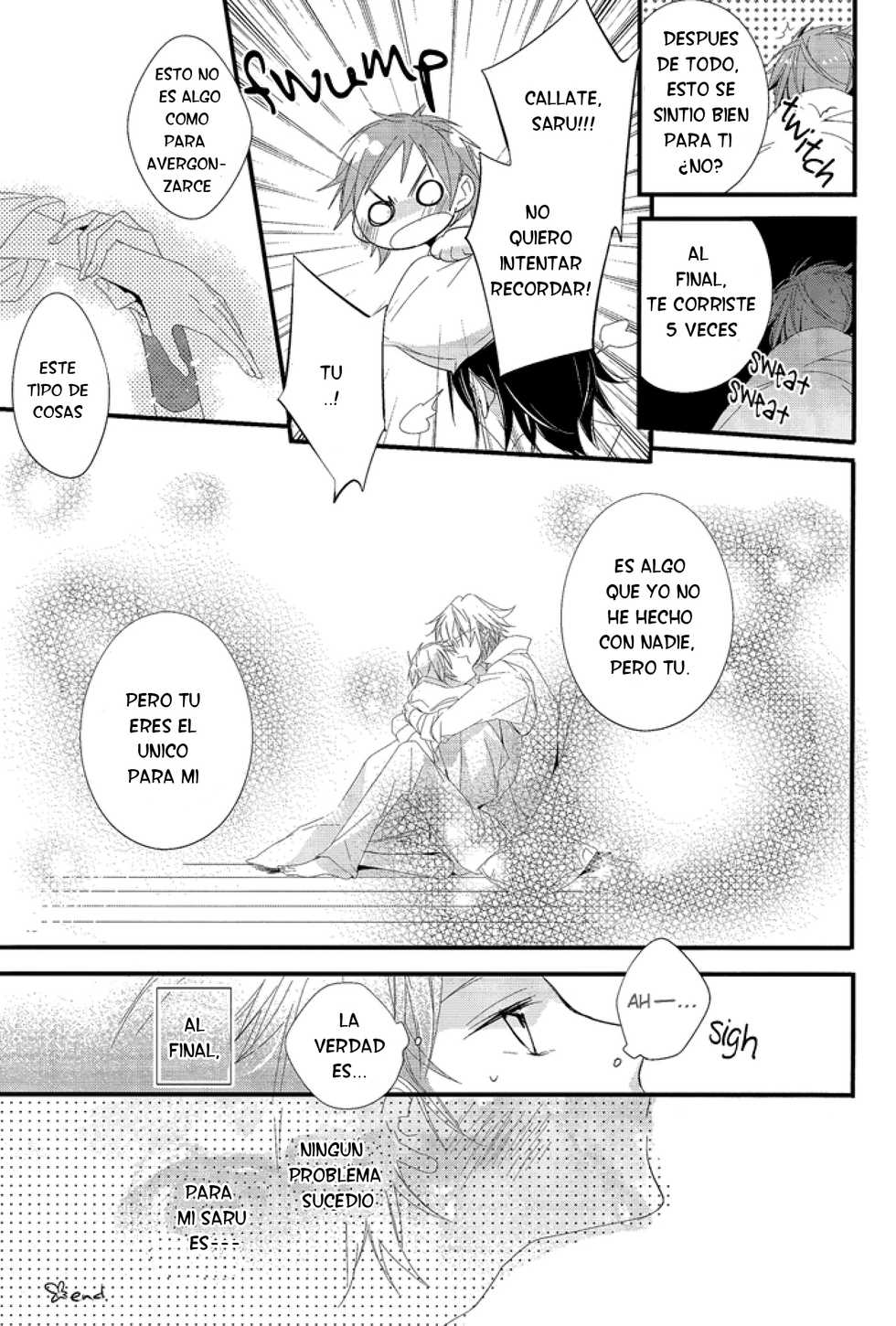 (HaruCC18) [Arabic Yamato (Asaisai)] Fushimi-san ga Futari ni Natte Misaki wo Semeru Hon (K) [Spanish] [Otakurinos FanSub] - Page 22