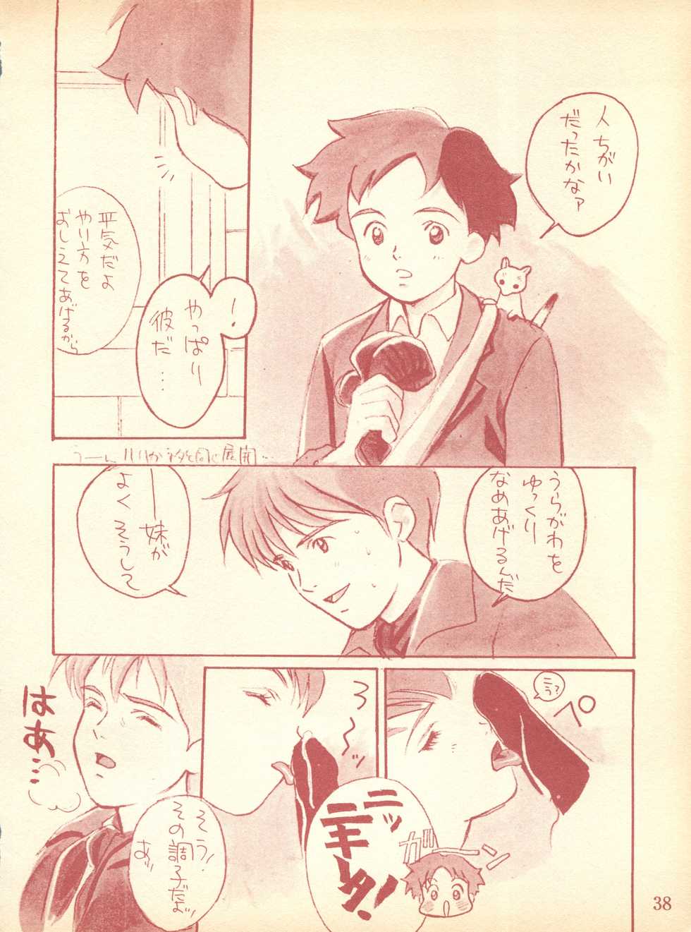 (C49) [Piyokoya (Kobayashi Hiyoko)] Piyoko no Pi Zoukan 1 - Bakuretsu! Evangeli Hunter SOS no Aoi Sora (Various) - Page 37