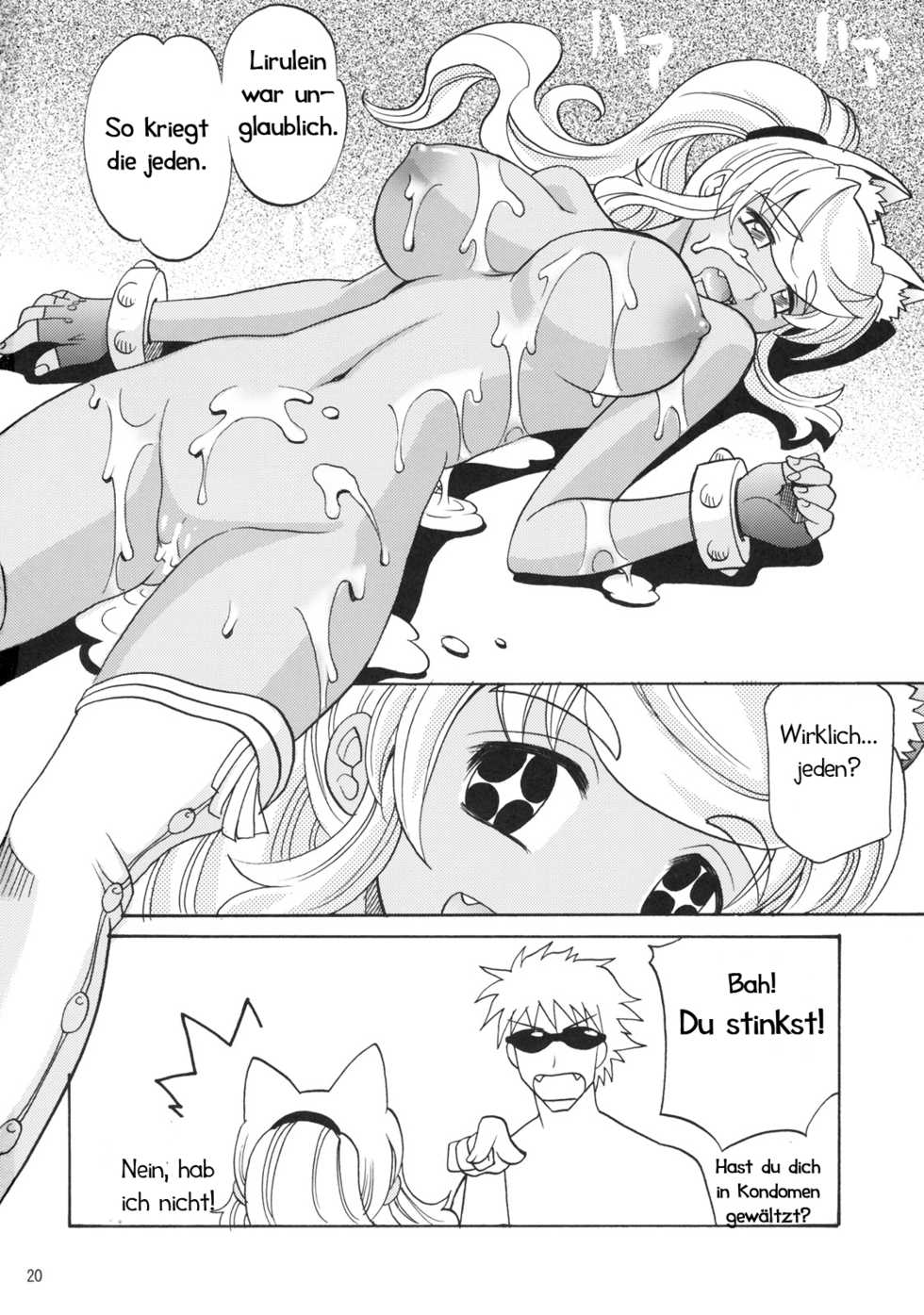 (C70) [Kitkaters (Takaoka Motofumi)] Oishii Oniku (Renkin San-kyuu Magical? Pokaan) [German] [Haigen] - Page 21