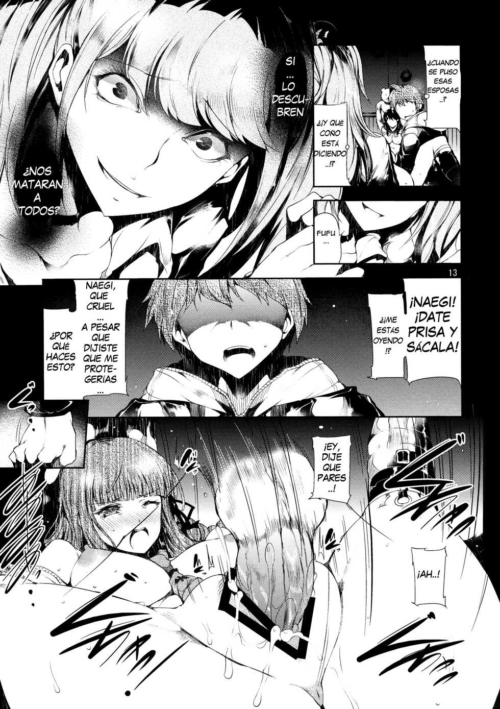 (C84) [Old Weapon (Kodai Heiki)] Before Doom (Danganronpa) [Spanish] - Page 12