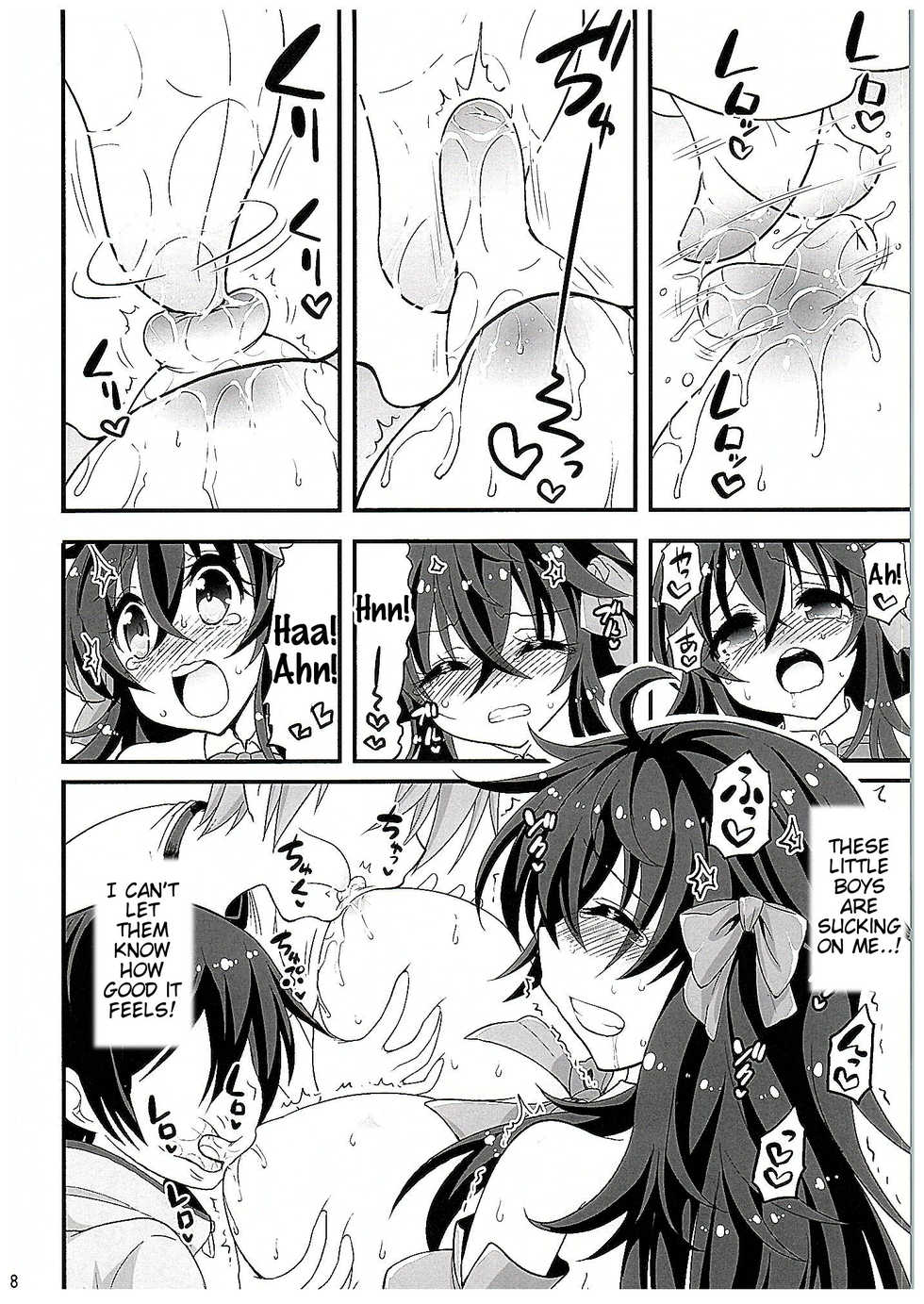 (COMIC1☆10) [Hasemi box (Hasemi Ryo)] Netoge no Yome to Shota no Himitsu Training (Netoge no Yome wa Onnanoko ja Nai to Omotta?) [English] [Tigoris Translates] - Page 7