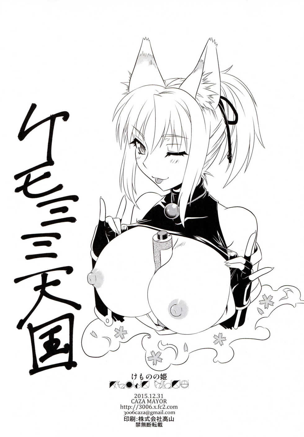 (C89) [CAZA MAYOR (Tsutsumi Akari)] Ke mono no hime (Dog Days) [Chinese] [塔布里斯個人漢化] - Page 22