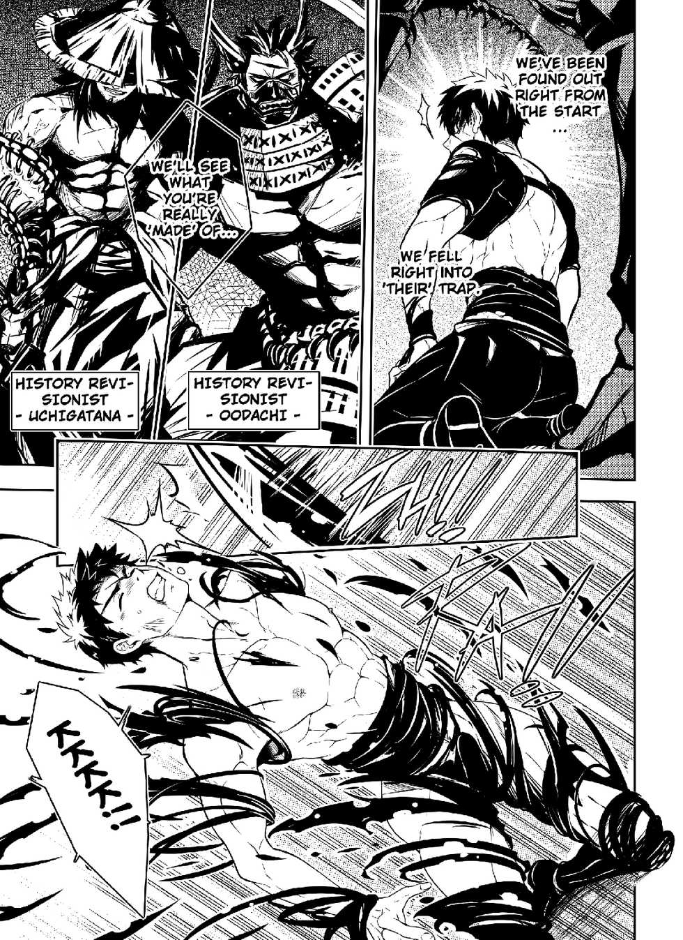 [Black Monkey Pro (Mazjojo, Zamius)] Kizutsuita Pride - Broken Pride (Touken Ranbu) [English] [Decensored] - Page 11