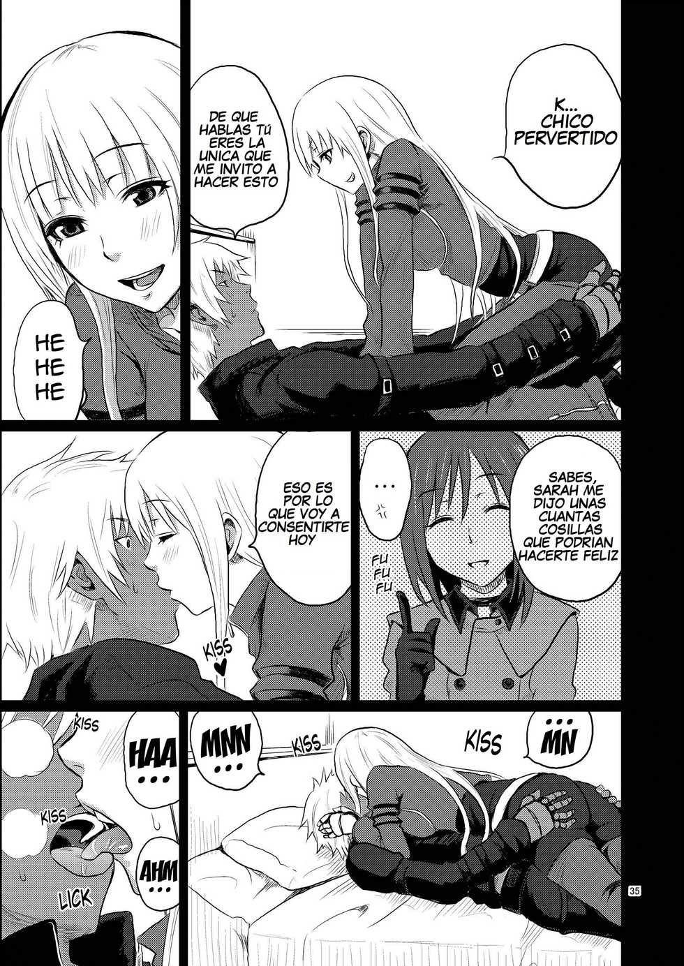 [Gyotaku (Coelacanth)] PLAY BACK (King of Fighters) [Spanish] [Black Zero] [Digital] - Page 25
