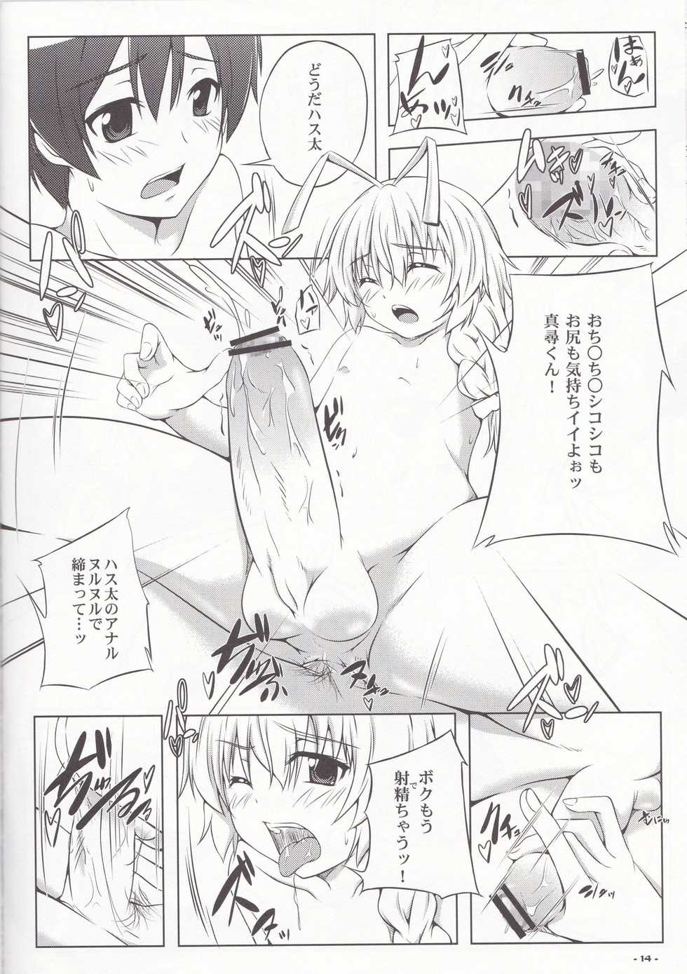 (C85) [Assemblink (Suzuka Sakito)] Boku no Mahiro-kun (Haiyore! Nyaruko-san) - Page 15