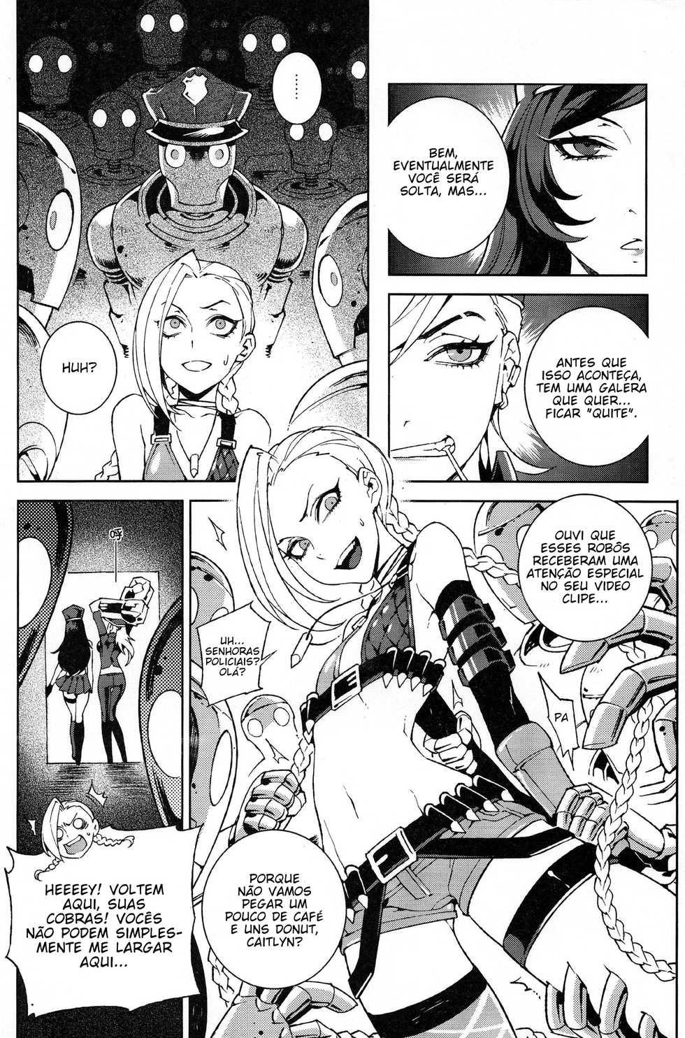 (FF23) [Turtle.Fish.Paint (Hirame Sensei)] JINX Come On! Shoot Faster (League of Legends) [Portuguese-BR] [Ero-Genko] - Page 5