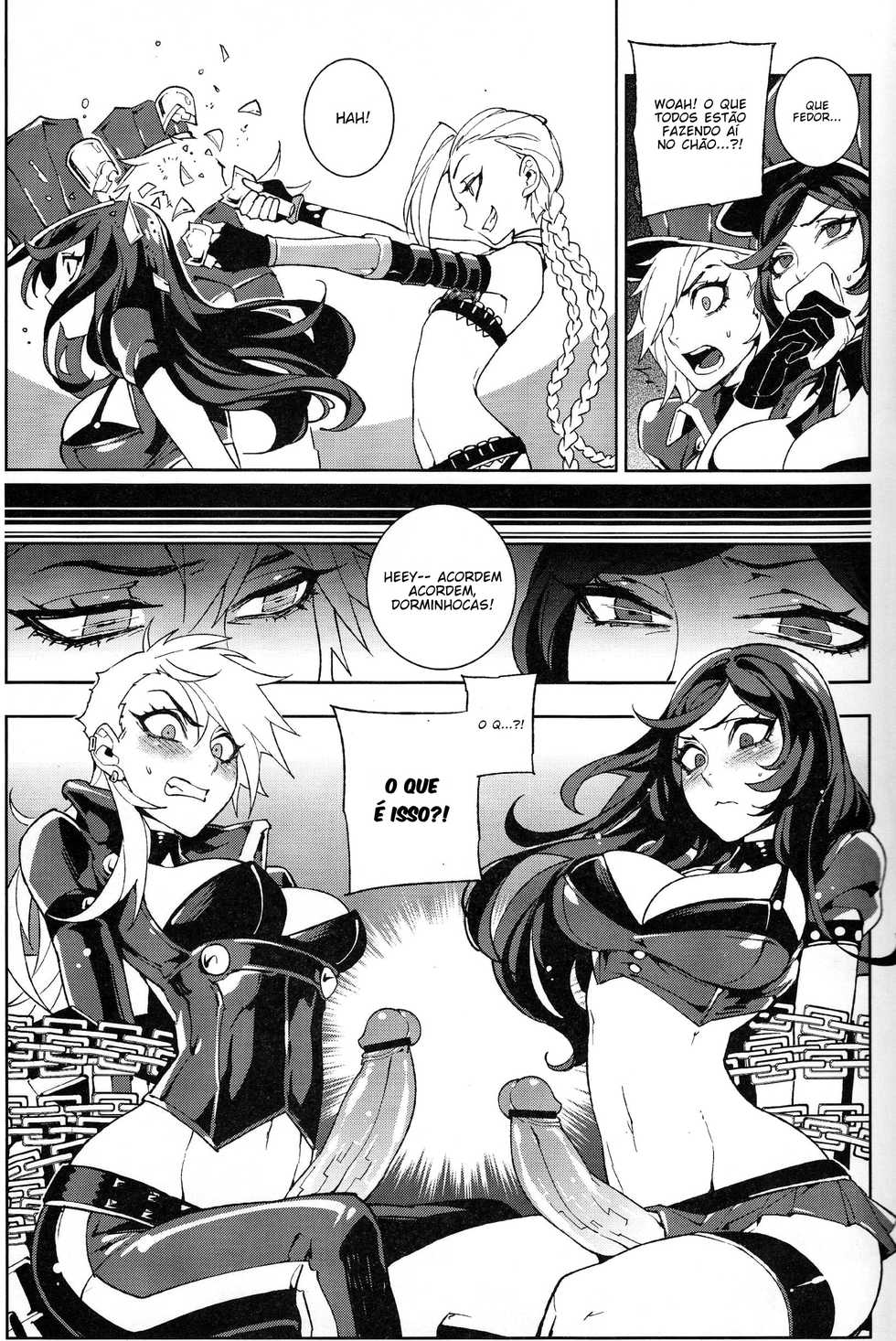 (FF23) [Turtle.Fish.Paint (Hirame Sensei)] JINX Come On! Shoot Faster (League of Legends) [Portuguese-BR] [Ero-Genko] - Page 12