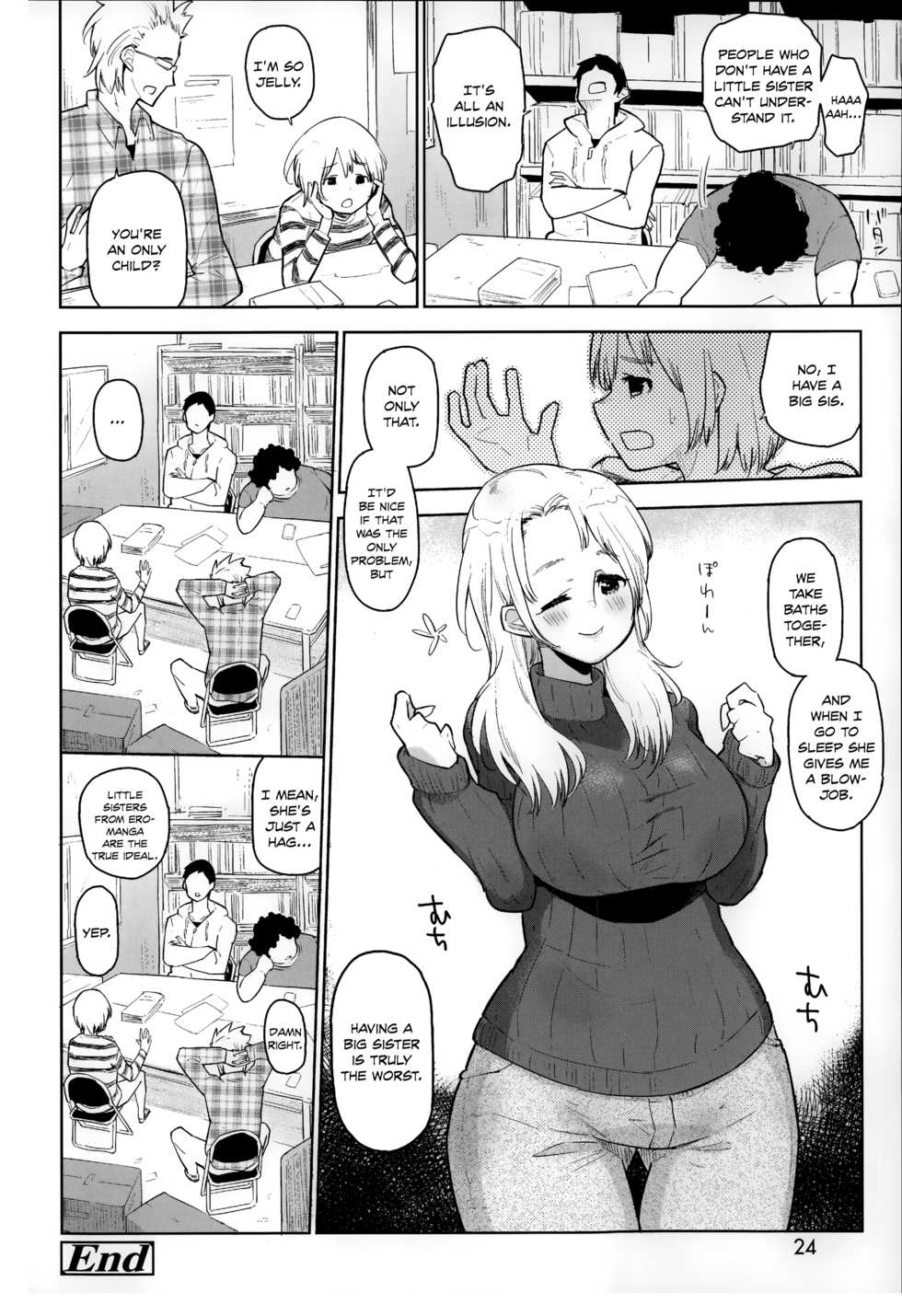 [Seihoukei] Chippai ha Seikou no Moto |  A Flat Chest is the Key for Success [English] [Rin] - Page 24