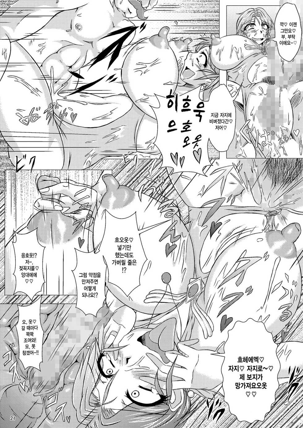 (CT14) [Pintsize (Yakusho)] Torneko-fujin Nene (35) Danna wa Shiranai Yoru no Hustle Eigyou (Dragon Quest IV) [Korean] - Page 21