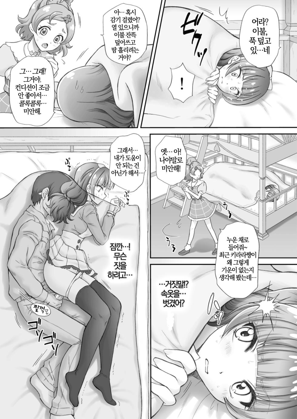 (C89) [U.R.C (Momoya Show-Neko)] Hoshi no Ohime-sama to Yaritai! 2 | 별의 공주님과 하고싶엇! 2 (Go! Princess PreCure) [Korean] [팀 노고치] - Page 10