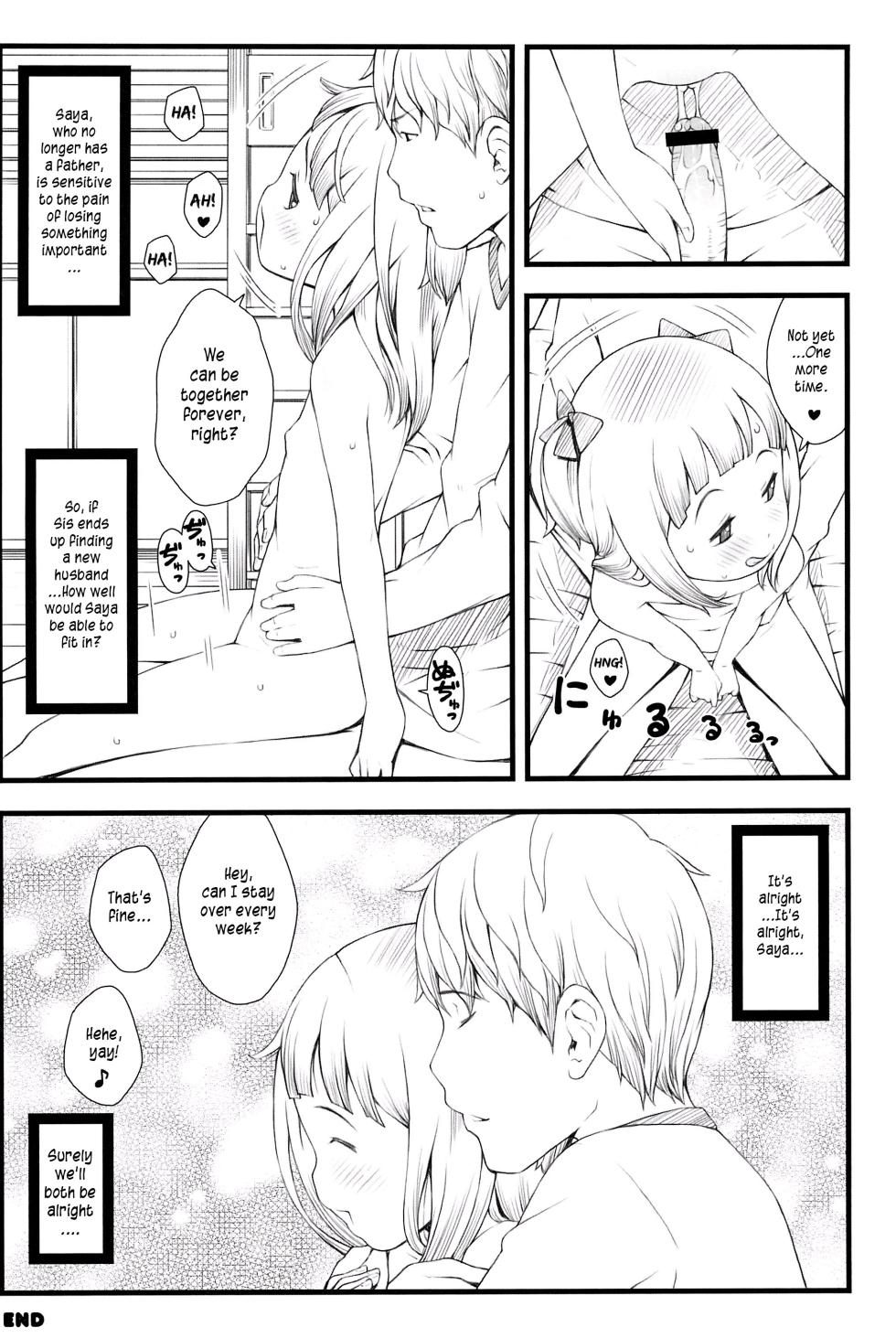 (C83) [Akatama (Sakurafubuki Nel)] Otomari Saya-chan [English] [ATF] - Page 19